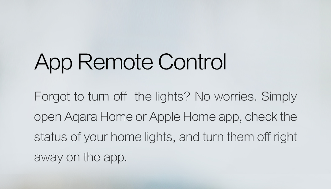 App remote control with our smart switch no neutral - turn lights off right away on your phone.