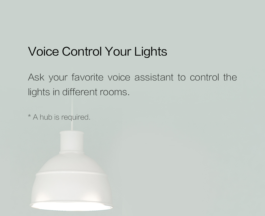 Voice control your lights because of our smart lighting switch with neutral