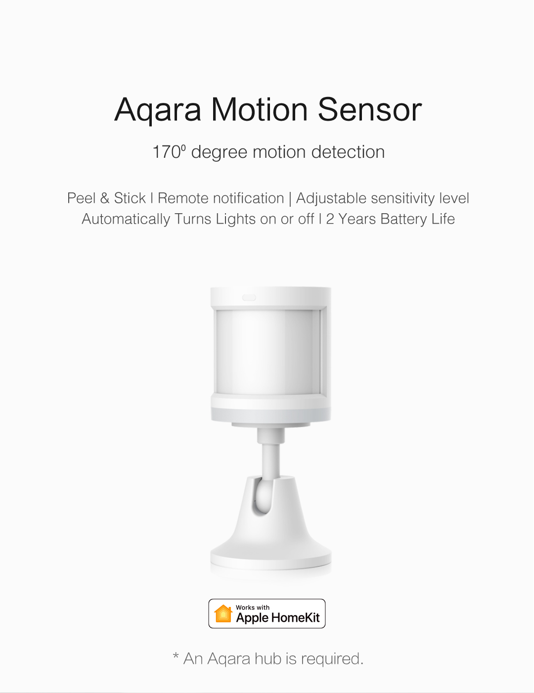 aqara homekit motion sensor - wireless smart motion detector